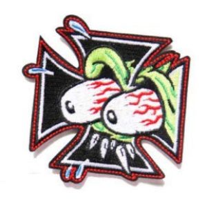 Tactical Embroidery Patch Airsoft Morale Patch 1 The Rat Fink Ed Roth Embroidery Patch Military Tactical Morale Patch Badges Emblem Applique Hook Patches for Clothes Backpack Accessories