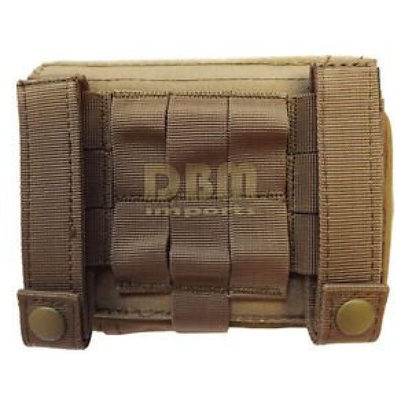 DBM IMPORTS Tactical Pouch 3 TAN Molle Tactical EMT First Response Pouch First Aid Responder Medic Bag