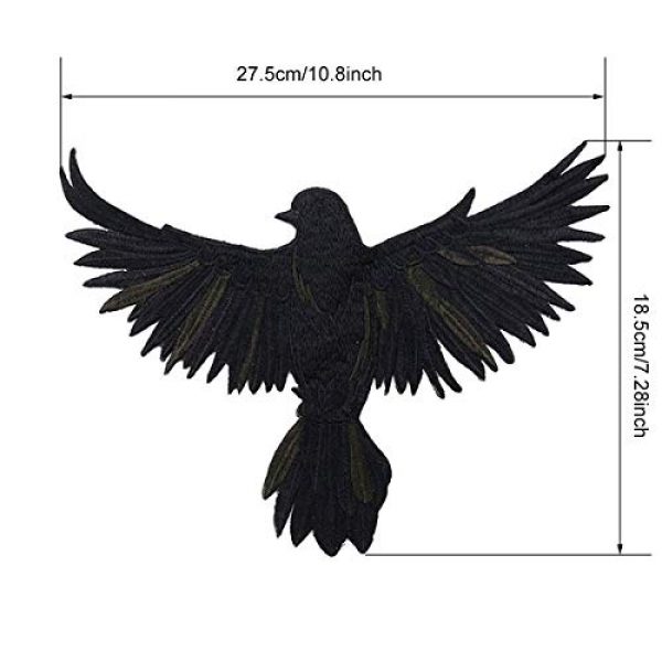 ZLYY Airsoft Morale Patch 3 Perfect Morale Eagle Embroidery Patch Design Jacket Patches Biker Iron Patch (Pink,White,Black)