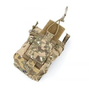 TMC Tactical Pouch 1 TMC BL Tactical Molle AVS Belt MBITR PenCott Badlands Pouch Bag for 5.56 7.62 Mag