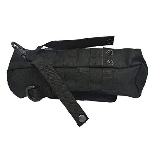 Gosear Tactical Pouch 5 Portable Water Bottle Bag Nylon Kettle Pack Outdoor Sport Tactical Gear Pouch with Utility Medic Small Mess Pouch for War Game Activities Travel Biking Hiking Camping Trekking Military