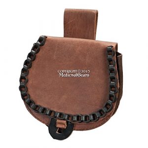 Medieval Gears Tactical Pouch 1 Medieval Gears Brand Wild West Genuine Leather Belt Pouch for Medieval Renaissance Fair SCA LARP BR