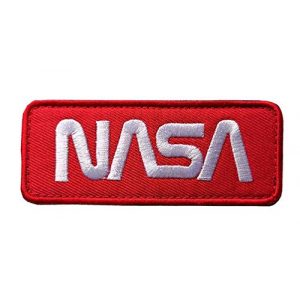 Tactical Embroidery Patch Airsoft Morale Patch 1 NASA Space Center Astronaut Program Tactical Embroidery Patch Hook & Loop Morale Patch Military Patch for Clothing Accessory Backpack Armband (color1)