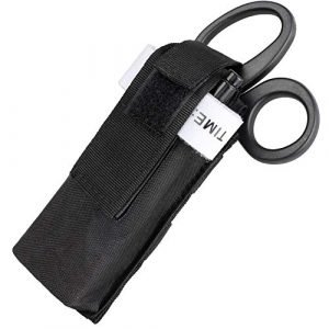 Livans Tactical Pouch 1 Livans Tactical Medical Shears Pouch, Molle Medical Shears Pouch EMT Scissors Bag Fit for Tourniquet, EMT Shears, Folding Knife, Tactical Flashlight, Pistol Mag Pouch Small Tool Bag Organizer