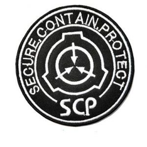 Tactical Embroidery Patch Airsoft Morale Patch 1 Mobile Task Forces Special Containment Procedures Foundation SCP Tactical Embroidery Patch Hook & Loop Morale Patch Military Patch for Clothing Accessory Backpack Armband