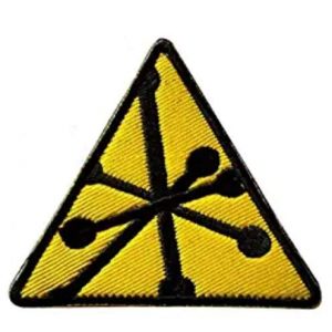 Tactical Embroidery Patch Airsoft Morale Patch 1 CBRN (Chemical, Biological, Radiological and Nuclear) Tactical Embroidery Patch Hook & Loop Morale Patch Military Patch for Clothing Accessory Backpack Armband