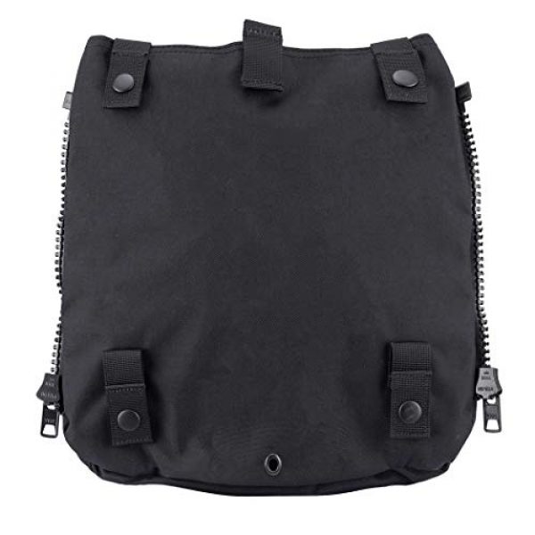 IDOGEAR Tactical Pouch 2 IDOGEAR Tactical Zip-on Panel Pouch Military Backpack Vest Accessory Bag for CPC AVS JPC2.0