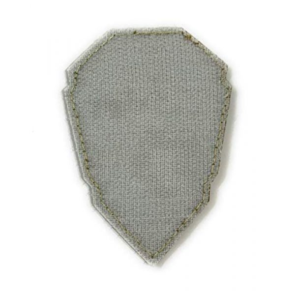 Almost SGT Airsoft Morale Patch 2 Boba Fett Emblem Star Wars Bounty Hunter - Funny Tactical Military Morale PVC Rubber Patch Hook Backing(White)