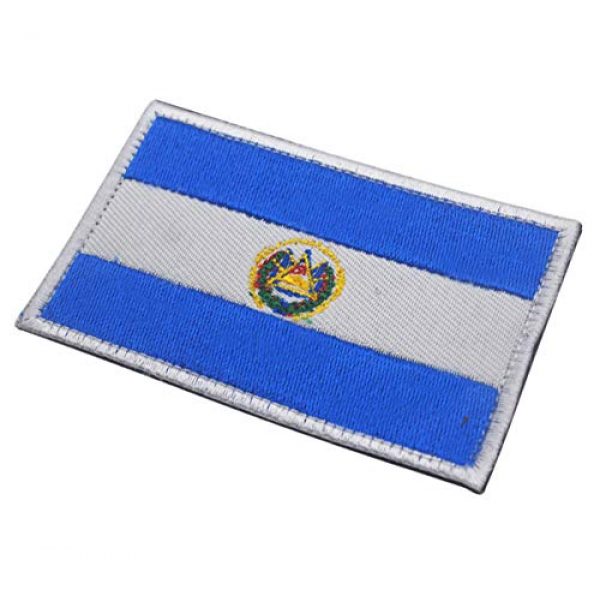 ZoyHouse Airsoft Morale Patch 3 2 Pcs World National Flag Velcro Patches Tactical Morale Patch Set HZ5