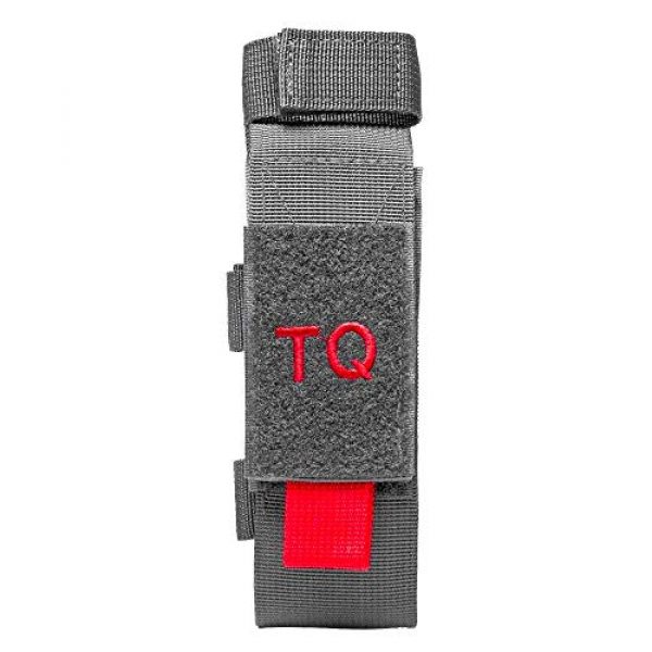 NcSTAR Tactical Pouch 2 NcSTAR, Tourniquet & Tactical Shear Pouch, Urban Gray