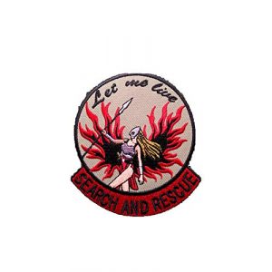 Generic Airsoft Morale Patch 1 Resident Evil Claire Redfield Code Veronica Let me Live Biohazard Cosplay Morale Patch