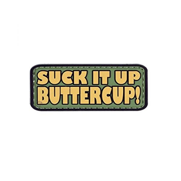 5ive Star Gear Airsoft Morale Patch 1 5ive Star Gear "Buttercup Quote Morale Patch, One Size, Multi-Colored