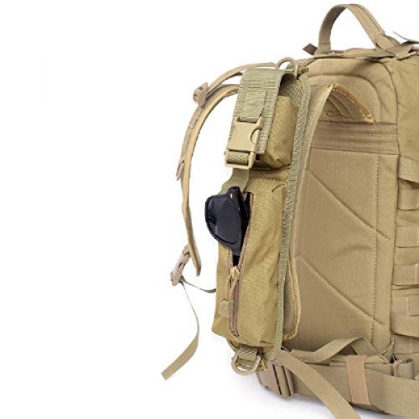 TRIWONDER Tactical Pouch 7 TRIWONDER Tactical Molle Accessory Pouch, Backpack Shoulder Strap Bag Shoulder Tape Additional Bag Multifunctional Hunting Tools Pouch