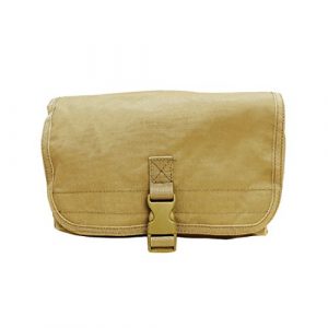 MH GLOBAL Tactical Pouch 1 MOLLE Modular Pouch Vest Drum Mag Bag - TAN