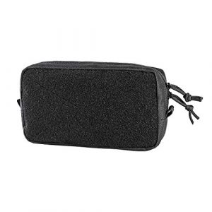 OneTigris Tactical Pouch 1 OneTigris Horizontal Multi-Purpose Pouch with Front Loop Surface and Hook-Backed Webbing