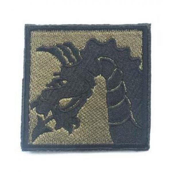 Tactical Embroidery Patch Airsoft Morale Patch 3 WWII 18th Airborne Corps XVIII Division Tactical Embroidery Patch Hook & Loop Morale Patch Military Patch for Clothing Accessory Backpack Armband (3pcs)