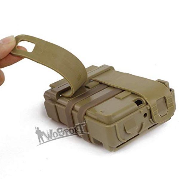 nicefish Tactical Pouch 4 nicefish Fast MAG Tactical Vest Accessory Black Green Tan Pouch Bag Box for M4 MAG polyme