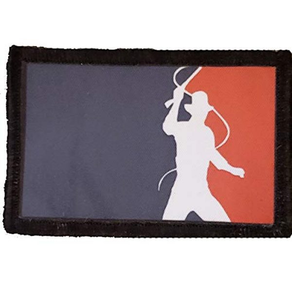 RedheadedTshirts Airsoft Morale Patch 1 Major League Adventurer Indiana Jones Morale Patch Funny Tactical Military 2x3"