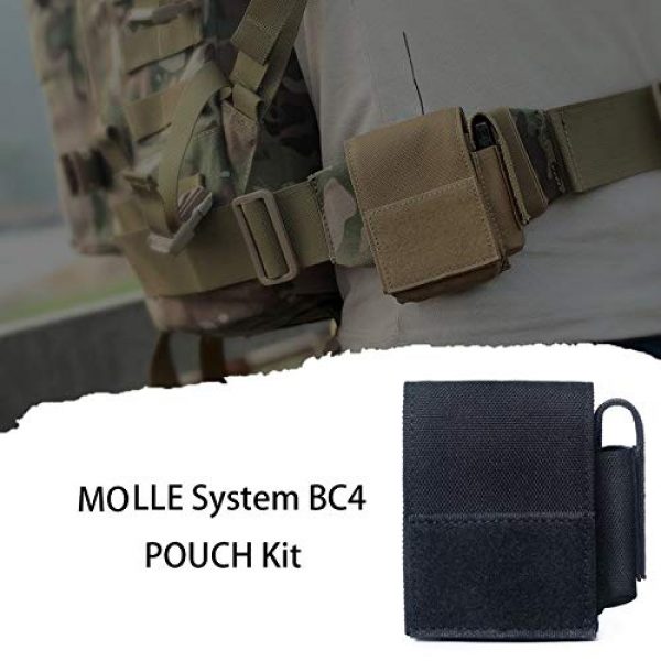 Majoxin Tactical Pouch 5 Majoxin Mini Tactical EDC Compact Pocket Organizer Pouch Gadget EDC Utility Pocket Pouch Organizer