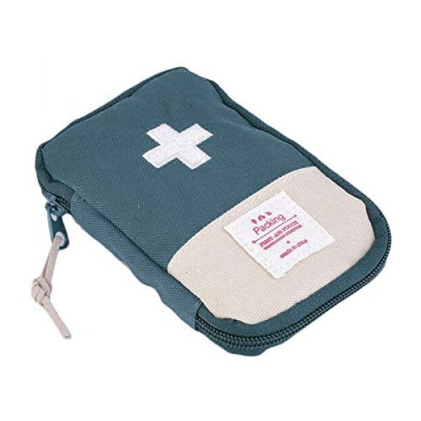 bjlongyi Tactical Pouch 1 bjlongyi Portable First Aid Bag,Outdoor Camping Home Survival First Aid Kit Bag Case Pill Pouch