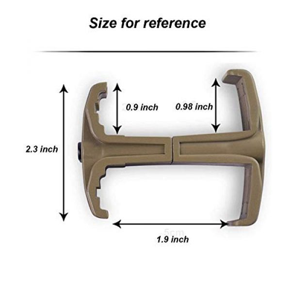 COLOR TREE Tactical Pouch 3 COLOR TREE Tactical Pouch Bag 5.56 Fast Mag Connector for AK M4 PMAG MAG