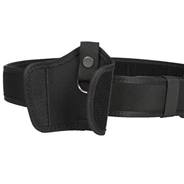 P&Q Tactical Pouch 7 Law Enforcement Police Key Holder for Duty Belt Nylon 1680D Durable Tactical Silent Key Keeper Pouch