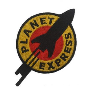 Tactical Embroidery Patch Airsoft Morale Patch 1 Planet Express Futurama Tactical Embroidery Patch Hook & Loop Morale Patch Military Patch for Clothing Accessory Backpack Armband