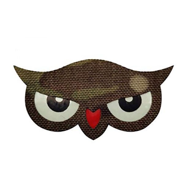 Tactical Embroidery Patch Airsoft Morale Patch 2 IR Hawkeye Marvel Comics Marvel Avengers Superhero Infrared Reflective Tactical Embroidery Patch Hook & Loop Morale Patch Military Patch for Clothing Accessory Backpack Armband (5pcs)