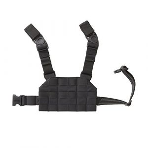 BLACKHAWK Tactical Pouch 1 Compact Strike Drop Leg Platform 3X6X4 Black