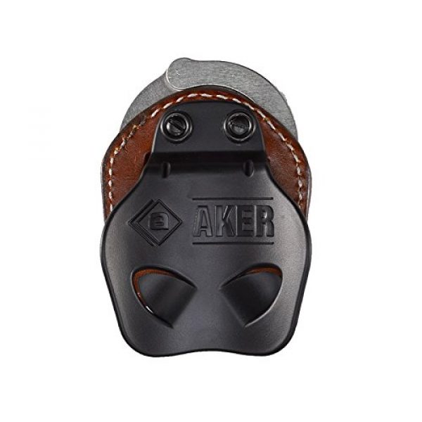Aker Leather Tactical Pouch 3 Aker Leather Products A607-BP D.M.S. Dual Mounting Series Cuff Case