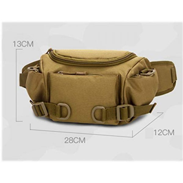 Finesdear Tactical Pouch 2 Finesdear Waterproof Waist Belt Bags Canvas Phone Bag Tactical Pocket for Outdoor Sports