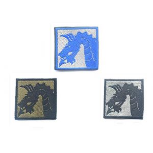 Embroidery Patch Airsoft Morale Patch 1 3 Pieces United States Army 18th US Army Airborne Corps Military Hook Loop Tactics Morale Embroidered Patch (color4)