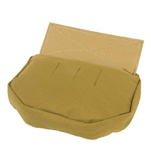 FARMSOLDIER Tactical Pouch 2 FARMSOLDIER Tactical Dump Drop PouchUtility Pouch with Hook and Loop,EDC Utility Bag Combat Gear for AVS JPC CPC Tactical Hunting Camping Vest Airsof Combat Training