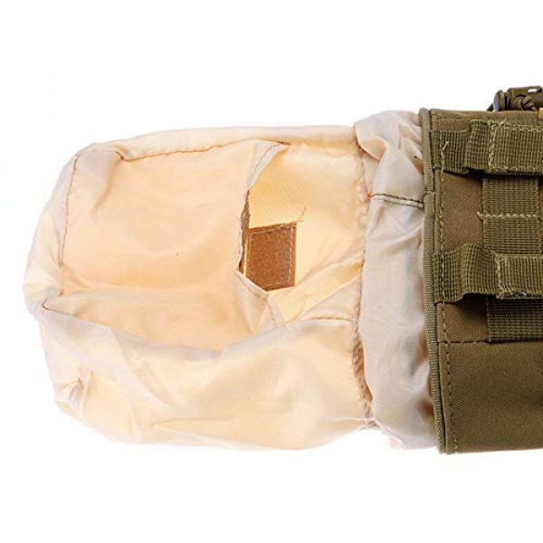 LiulingWSH Tactical Pouch 3 LiulingWSH Tactical Molle Drawstring Magazine Dump Pouch Military Utility Hunting Rifle Pouch Bag