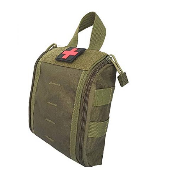 LGL Tactical Pouch 1 Tactical Sling Bag Tactical Pouches - Compact Tactical EMT Pouch MOLLE Emergency Military Medical Utility Bag for First Aid Kits Outdoor Survival Hunting Medic Bag Tool Pouch Bag Mini Utility Pouch
