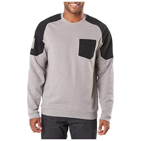 5.11 Tactical Shirt 1 5.11 Tactical Men's Radar Fleece Long Sleeve Crew Neck Performance T-Shirt, Style 72103