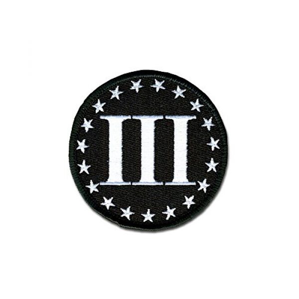 BASTION Airsoft Morale Patch 1 BASTION Morale Patches (Betsy Ross 3%, BNW) | 3D Embroidered Patches with Hook & Loop Fastener Backing | Well-Made Clean Stitching | Military Patches Ideal for Tactical Bag, Hats & Vest