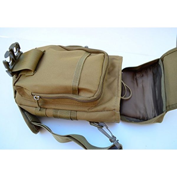Acid Tactical Tactical Pouch 7 Acid Tactical MOLLE First Aid Bag Pouch Trauma TAN/Sand EMT Medic Utility