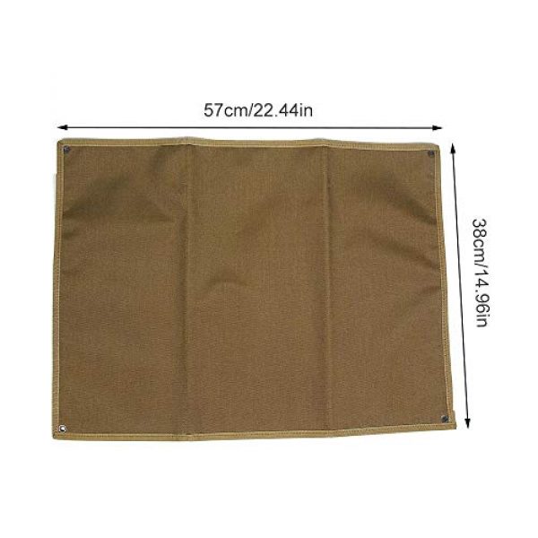 DONGKER Airsoft Morale Patch 2 DONGKER Tactical Patch Holder, Tactical Patch Display Panel Holder Board Patch Display Board Board Panel Patch Wall Display Board (Without Patch)