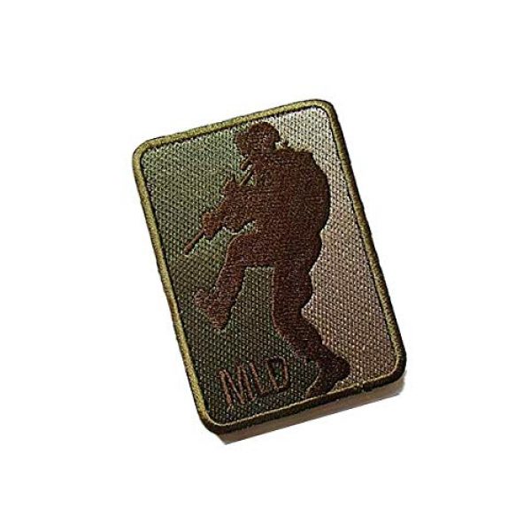 Embroidery Patch Airsoft Morale Patch 2 MLD Major League Door Kicker Military Hook Loop Tactics Morale Embroidered Patch (color4)