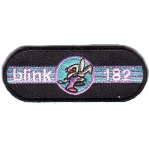 Tactical Embroidery Patch Airsoft Morale Patch 1 Blink 182 Tactical Embroidery Patch Hook & Loop Morale Patch Military Patch for Clothing Accessory Backpack Armband