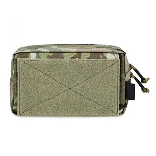 KRYDEX Tactical Pouch 3 KRYDEX Tactical Drop Pouch Sub Abdominal Carrying Kit Bag for Tactical Vest Chest Rig