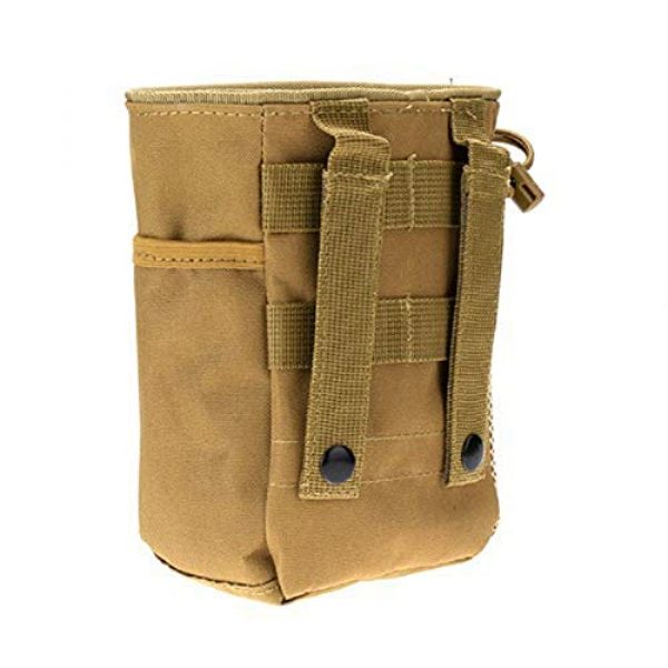 LiulingWSH Tactical Pouch 5 LiulingWSH Tactical Molle Drawstring Magazine Dump Pouch Military Utility Hunting Rifle Pouch Bag