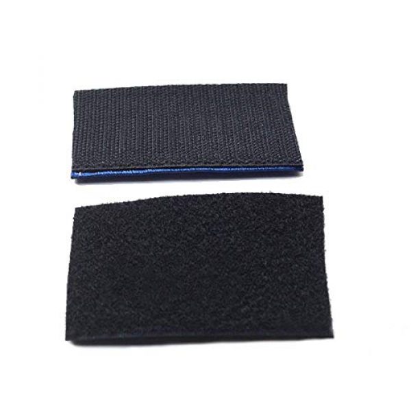 GrayCell Airsoft Morale Patch 3 GrayCell US Flag Dog Embroidered Tactical Morale Patch for Dog Harness & Vest- Set of 2 (US Flag)