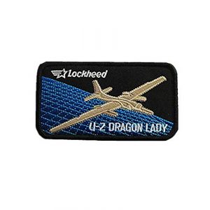 Embroidery Patch Airsoft Morale Patch 1 US Air Force Lockheed U-2 Dragon Lady Military Hook Loop Tactics Morale Embroidered Patch