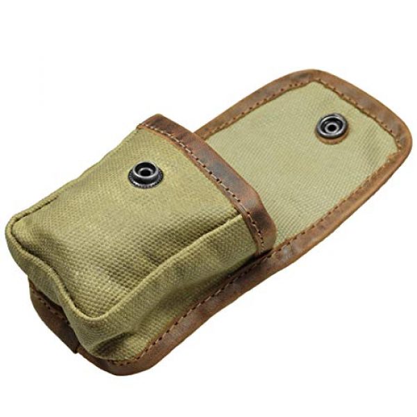 Hide & Drink Tactical Pouch 3 Hide & Drink, Water Resistant Waxed Canvas Belt Pouch, Multi-Purpose Bag, Utility Pouch for Hiking Hunting Fishing, Camping & Outdoor Accessories, Handmade Includes 101 Year Warranty :: Fatigue