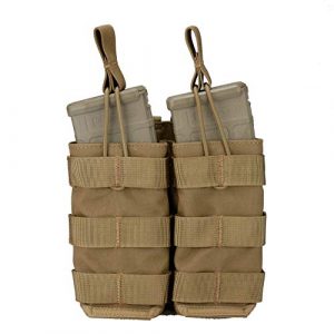 Sert Tactical Pouch 1 SERT Modular Universal Double Rifle Magazine Pouch, MOLLE Compatible, Open Top (Shingle)