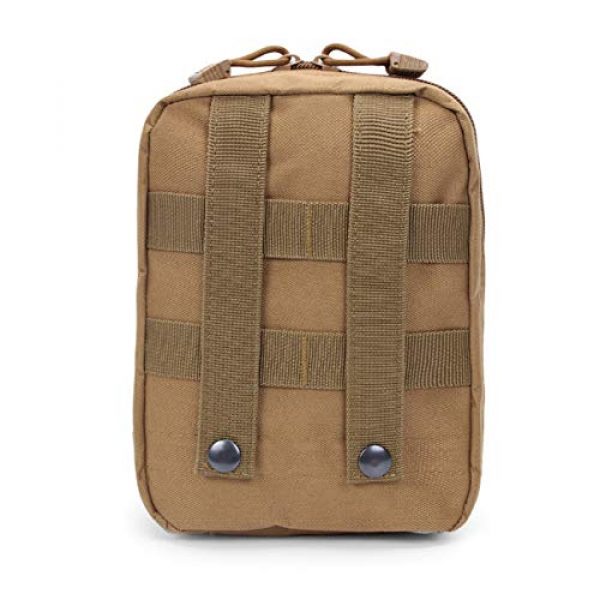 Military Ba Tactical Pouch 3 Military Ba EMT Pouch MOLLE Ifak Pouch Tactical MOLLE First Aid Kit Utility Pouch-64.38.3 Army Green