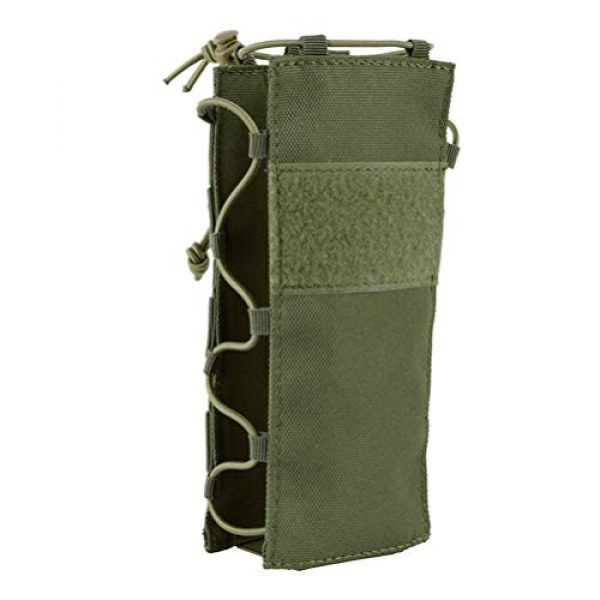 BESPORTBLE Tactical Pouch 7 BESPORTBLE Army Green Portable Outdoor Waist Pouch Sport Travel Elastic Water Bottle Bag Holder Kettle Carrier