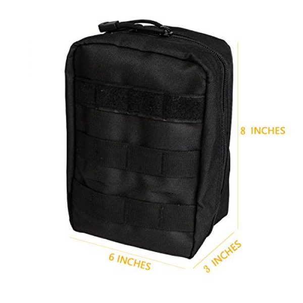 Krisvie Tactical Pouch 4 Krisvie Tactical EMT Pouch 1000D Nylon Molle First Aid Bag for Outdoor